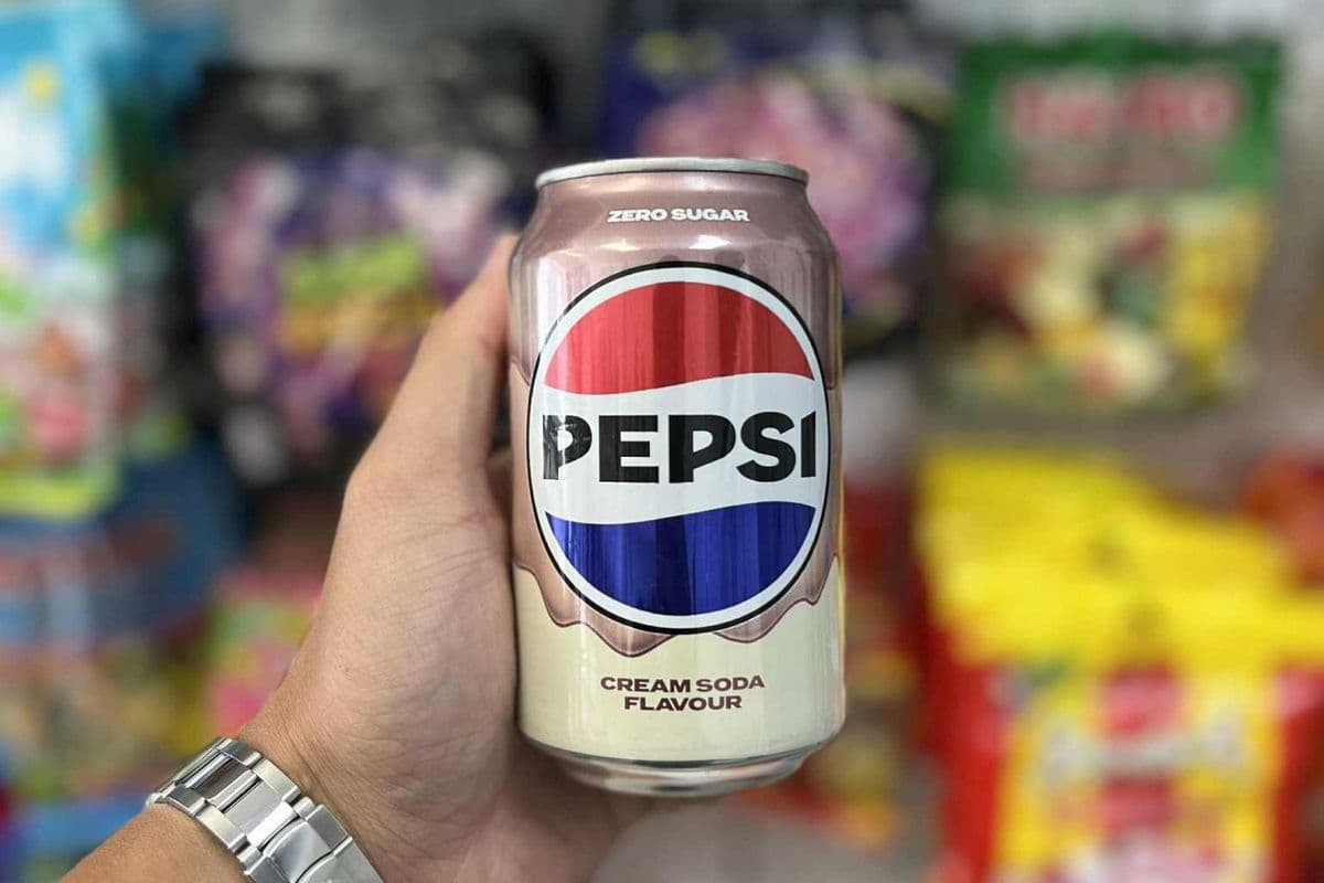 (UK) Pepsi Cream Soda Zero Sugar – 330mL