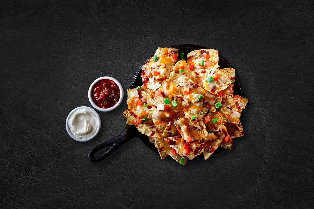 9" Classic BBQ Nachos