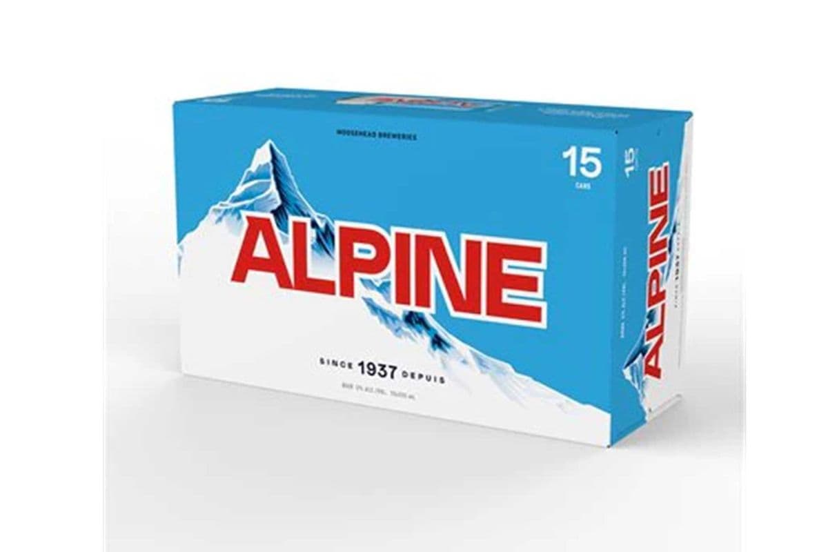 ALPINE LAGER 15 CANS (15 x 355 ML)
