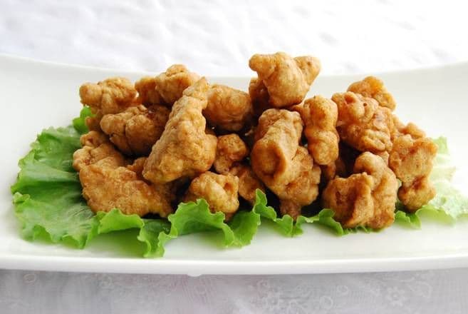 6. Deep Fried Popcorn Chicken