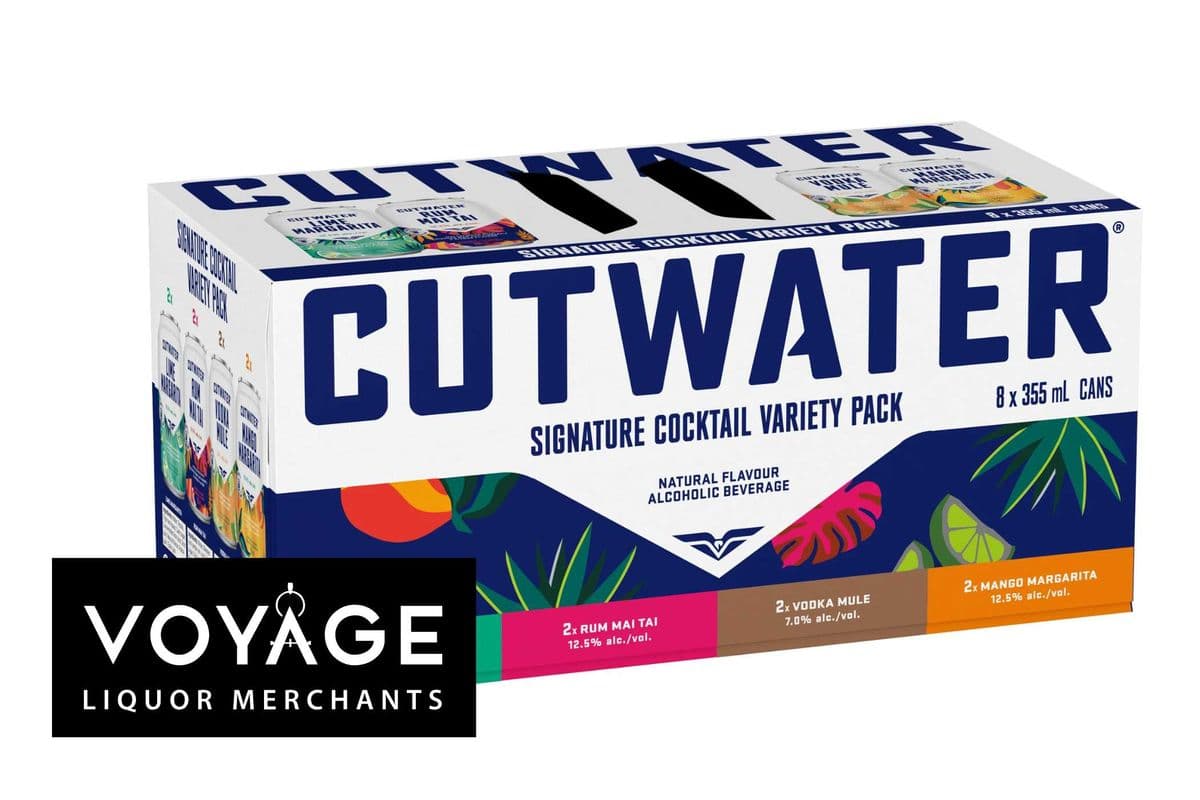 Cutwater Cocktail Variety Pack (8 x 355 ml)
