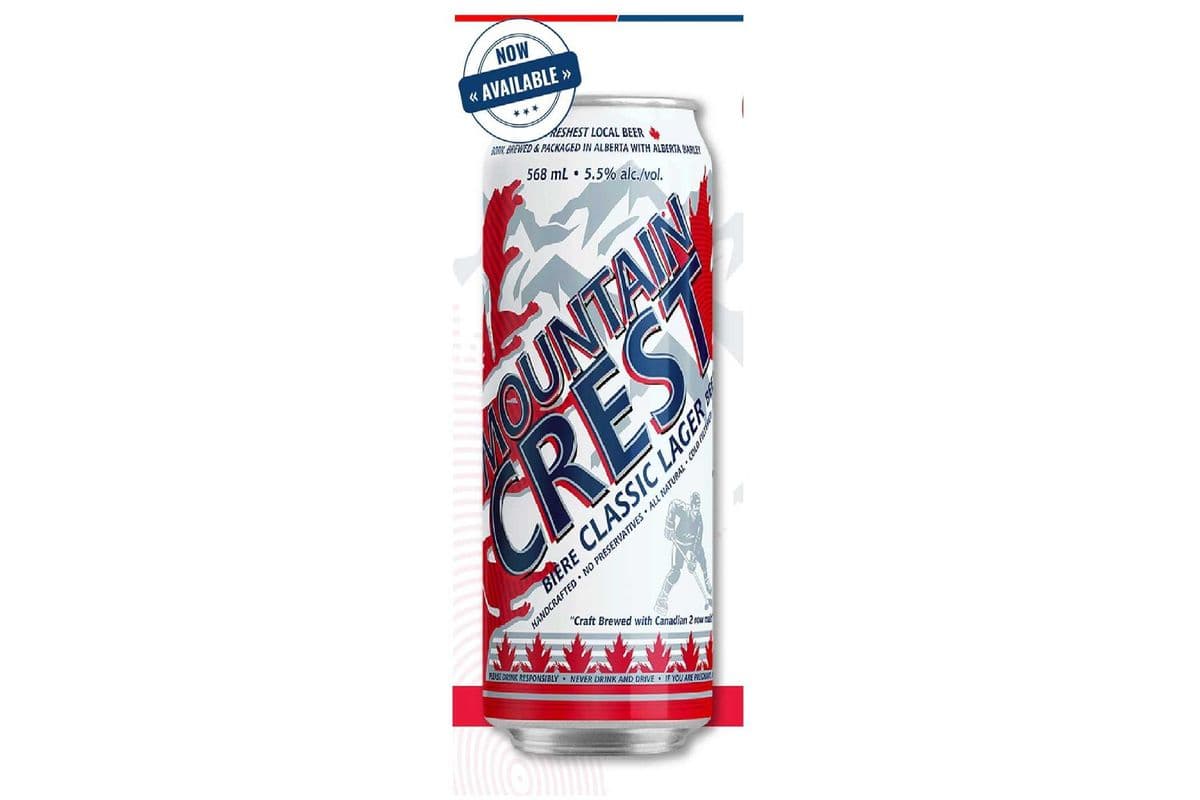 133905. MOUNTAIN CREST LAGER (1 x 568ML)
