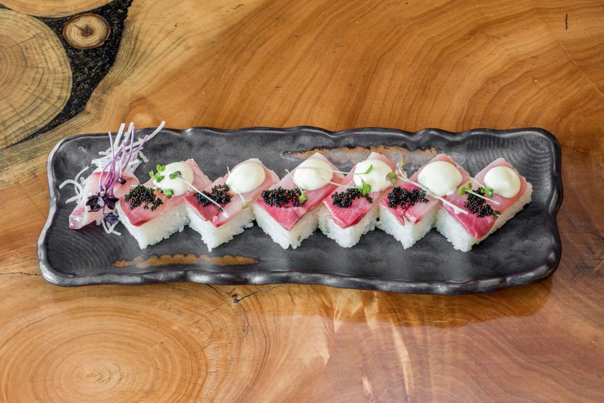 Hamachi Oshi Sushi