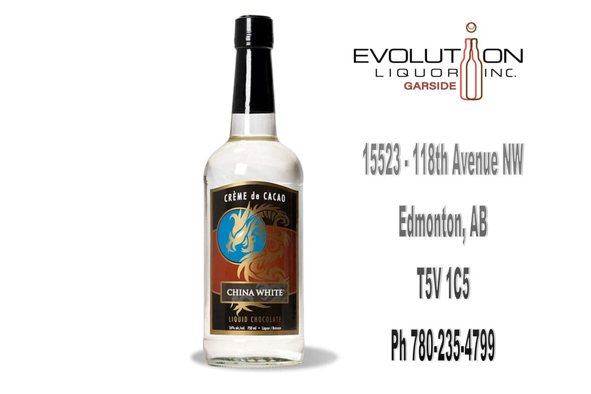 Creme de Cacao China White 0750G (1 x 750ml Glass Bottle)