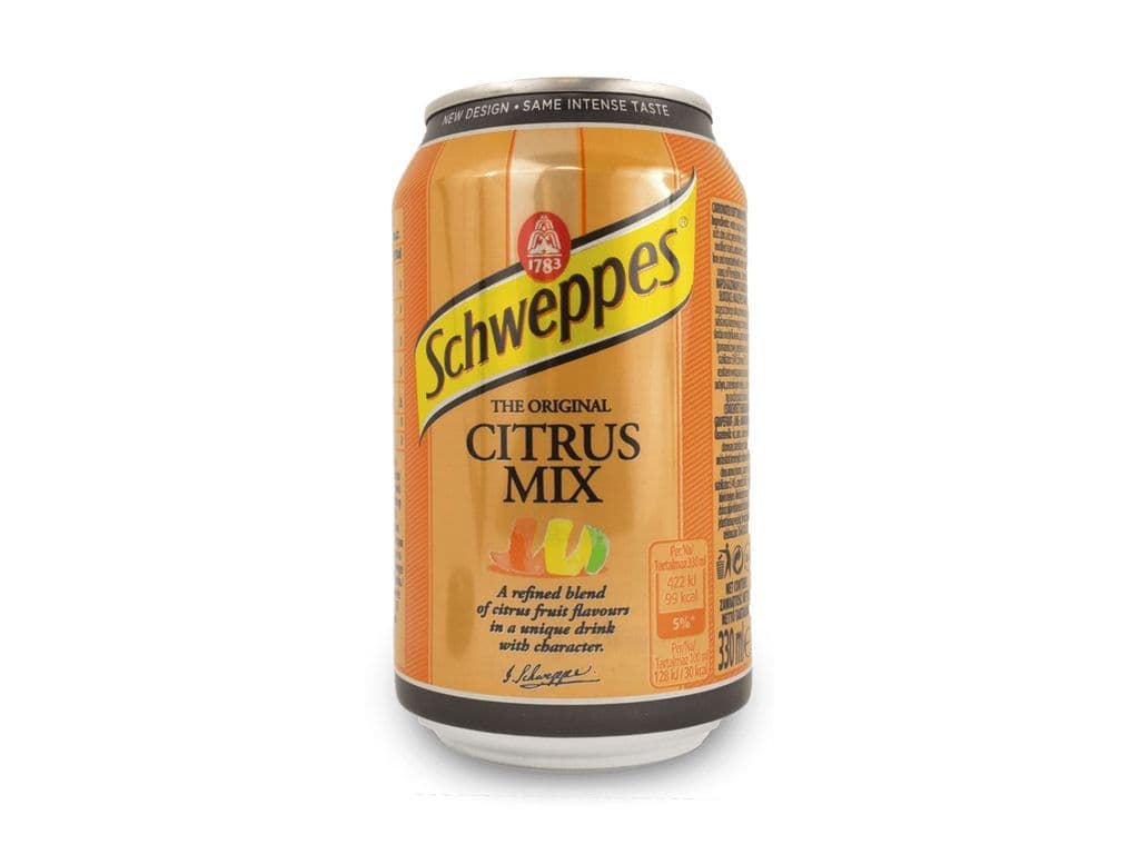 Schweppes Citrus Mix 330ml Tonic Water Soda