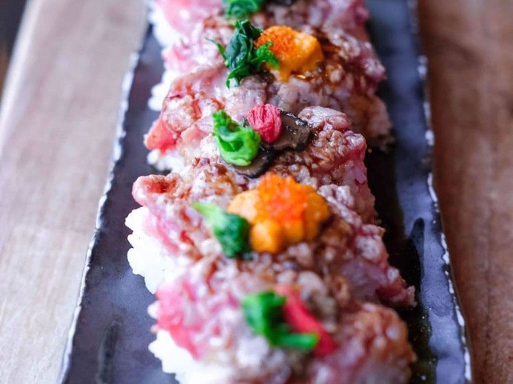 Aburi Bluefin Tuna Sushi