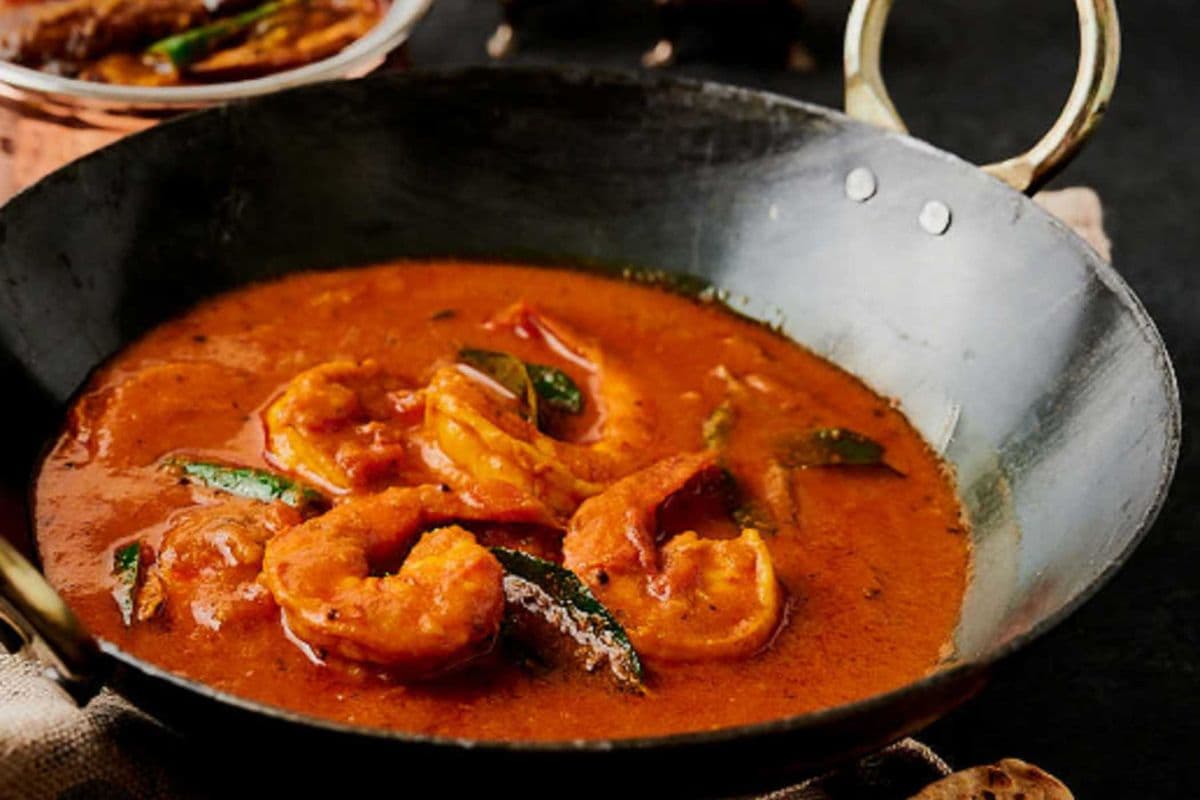 Madrasi Prawns Coconut Curry