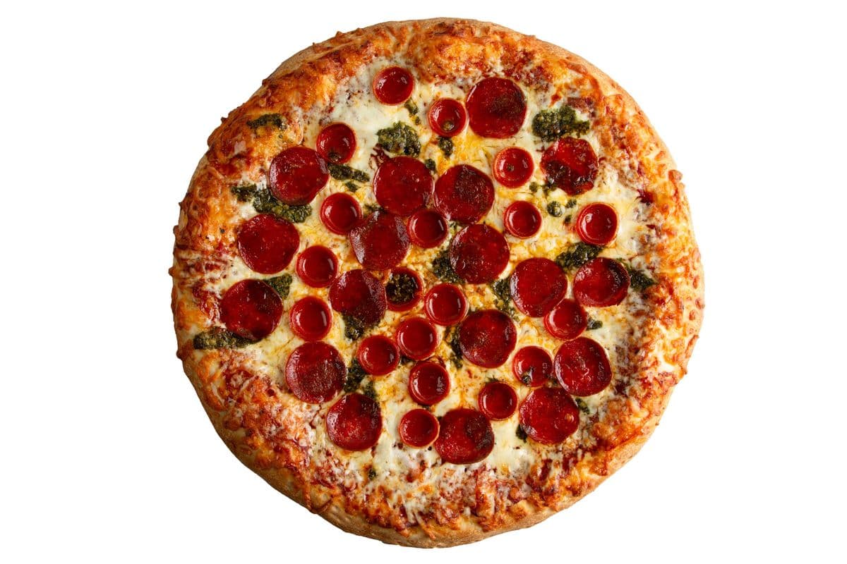 Small Pesto-Roni Pizza