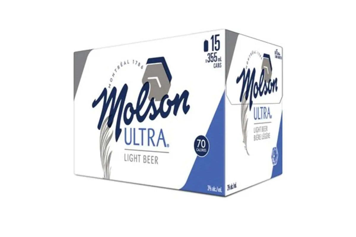 Molson Ultra (15 x 355 ml)