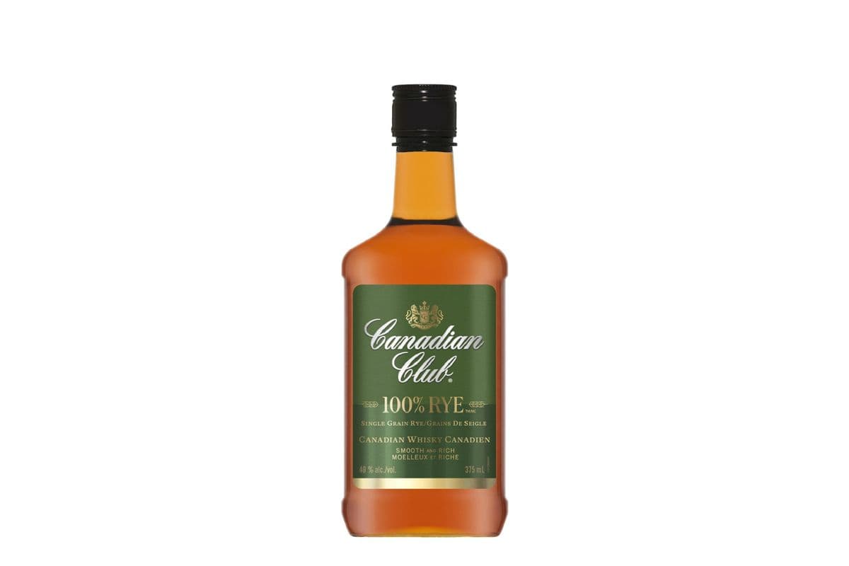 Canadian Club 100% Rye Smooth And Rich (375 ml Bottle)
