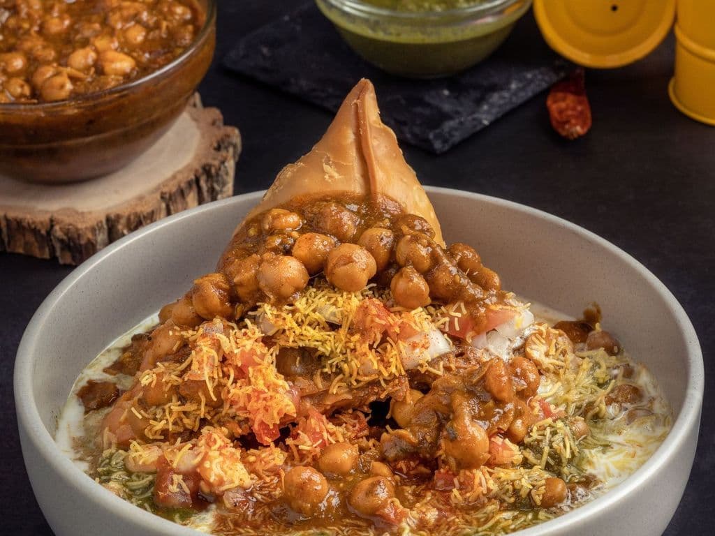 Samosa Chaat