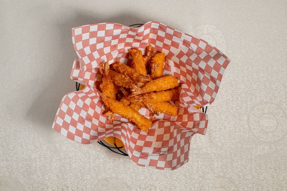 Breaded Shrimp with Lemon