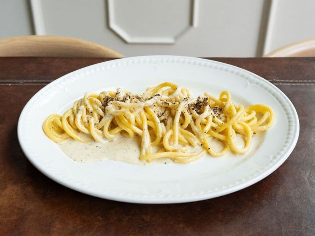 Spaghettone Cacio e Pepe