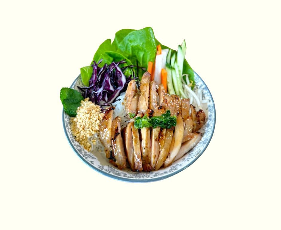 Vermicelle poulet grillé