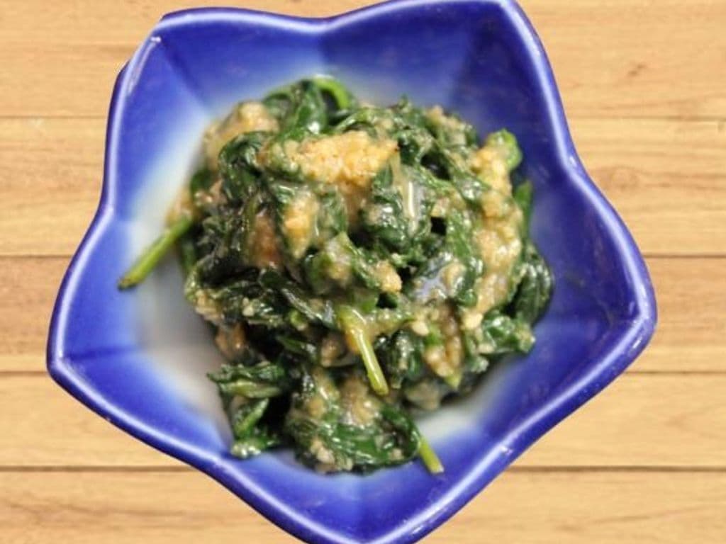 Spinach Gomae
