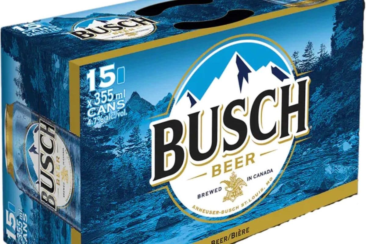 BUSCH LAGER 15 CANS (15 x 355ML)