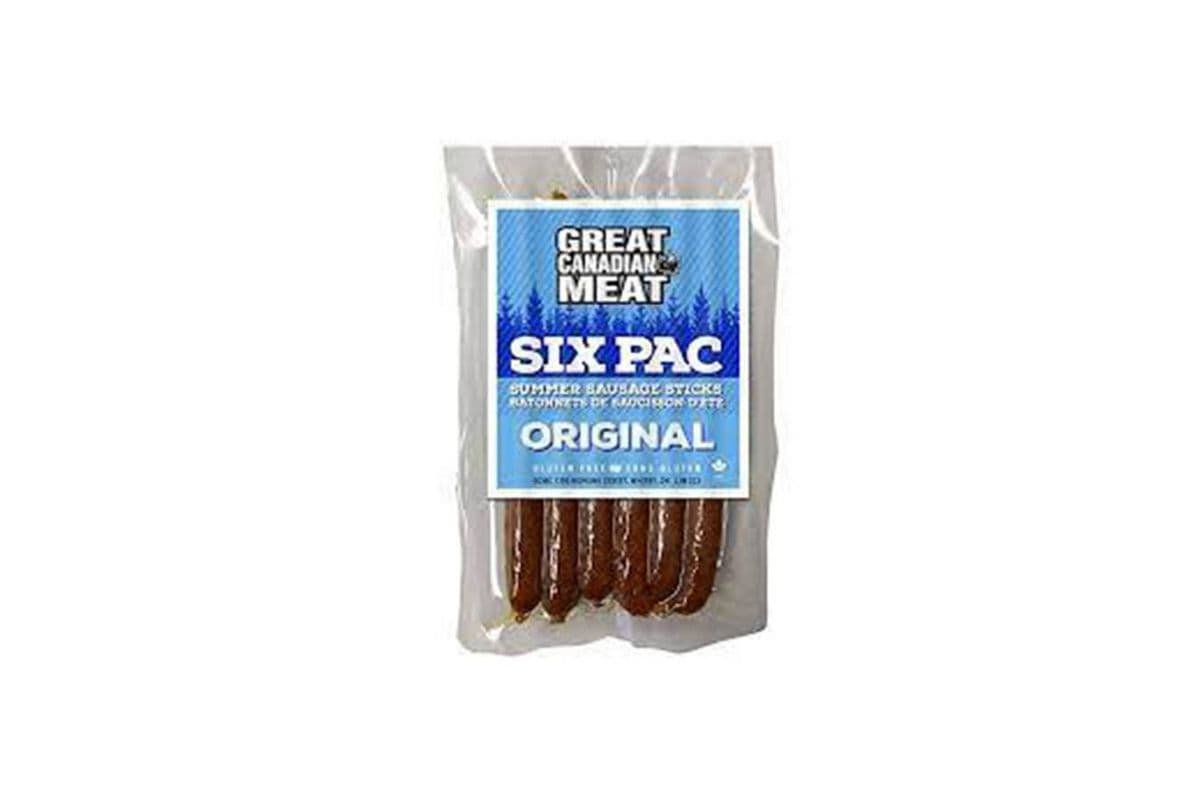 Great Canadian Meat - Summer Sausage Sticks Original (Six-Pack) (150 g)