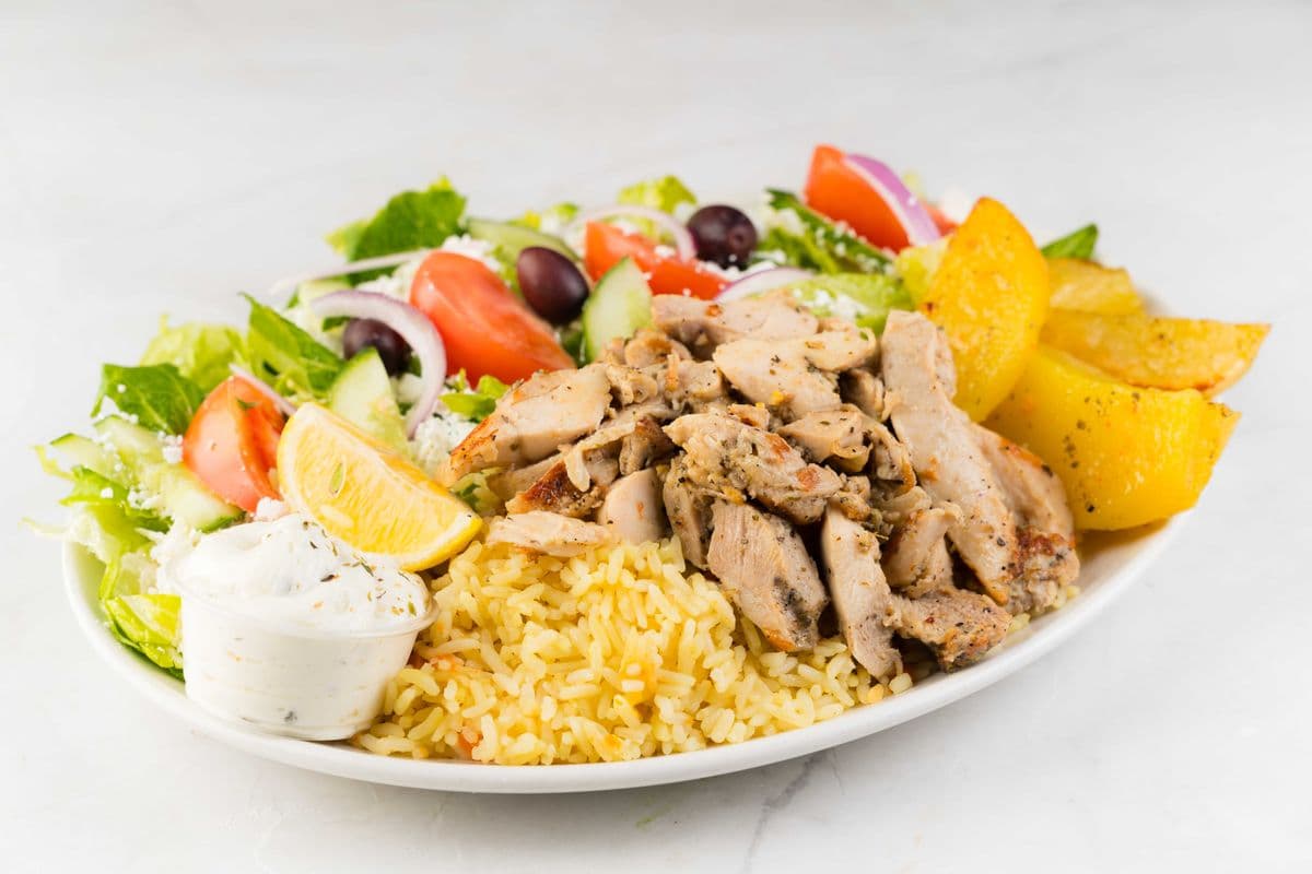 Chicken Gyros Dinner