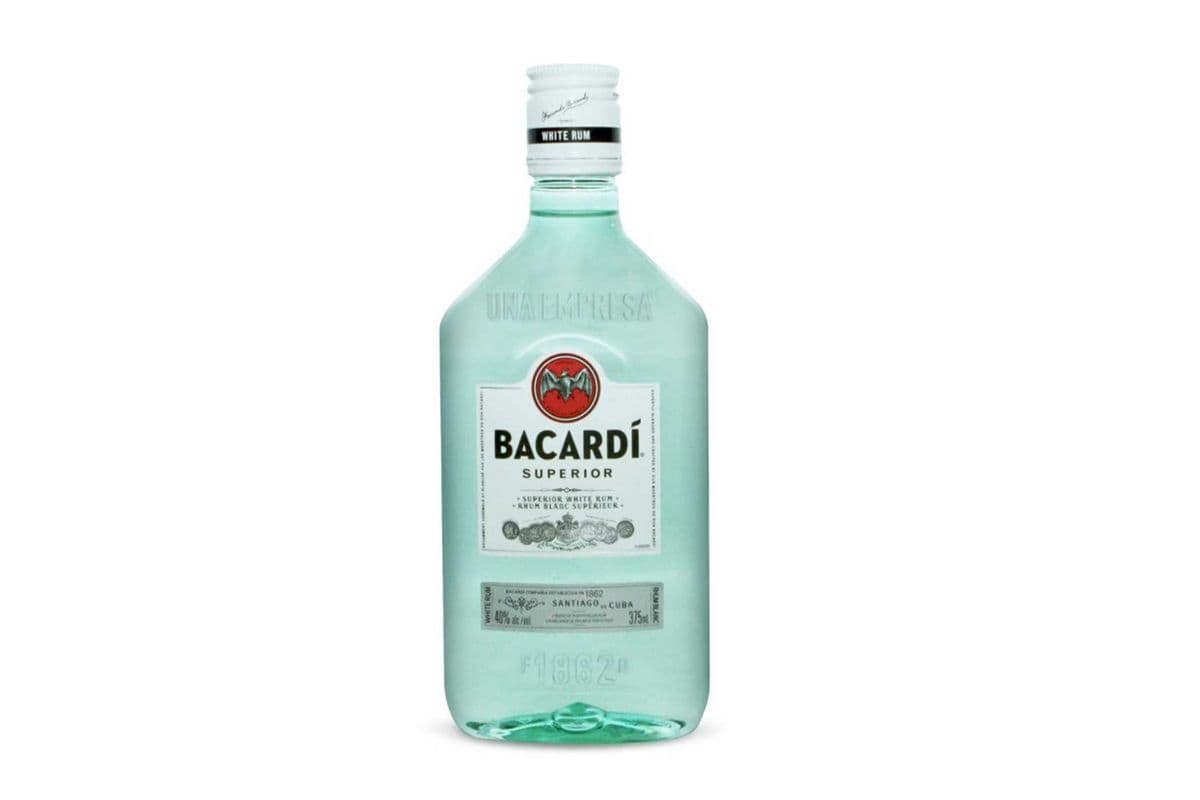 BACARDI SUPERIOR WHITE RUM (1 x 375ML)