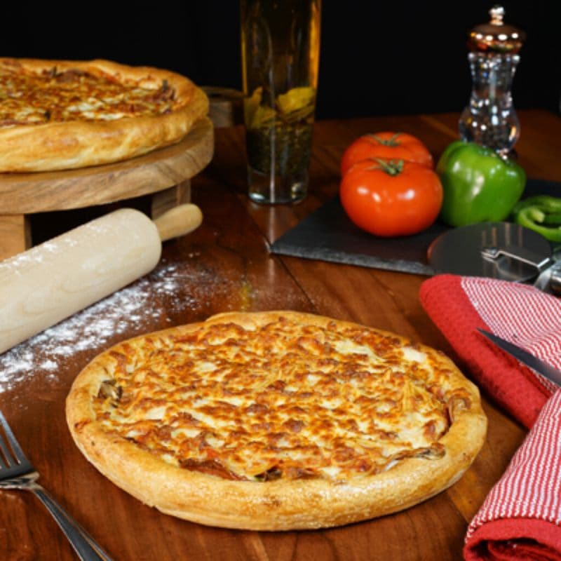 Grande pizza spécial Stratos / Grande pizza spécial Stratos
