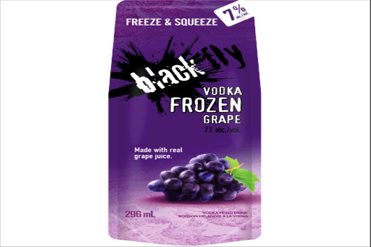 BLACK FLY VODKA FROZEN GRAPE 296 ML (1 x 296 ML)