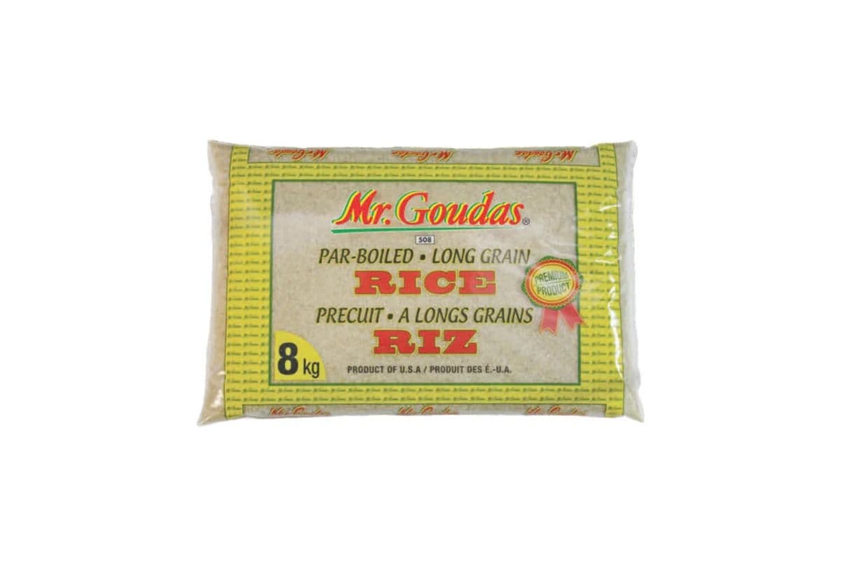 Mr.Goudas Parboiled Long Grain Rice (8 kg)