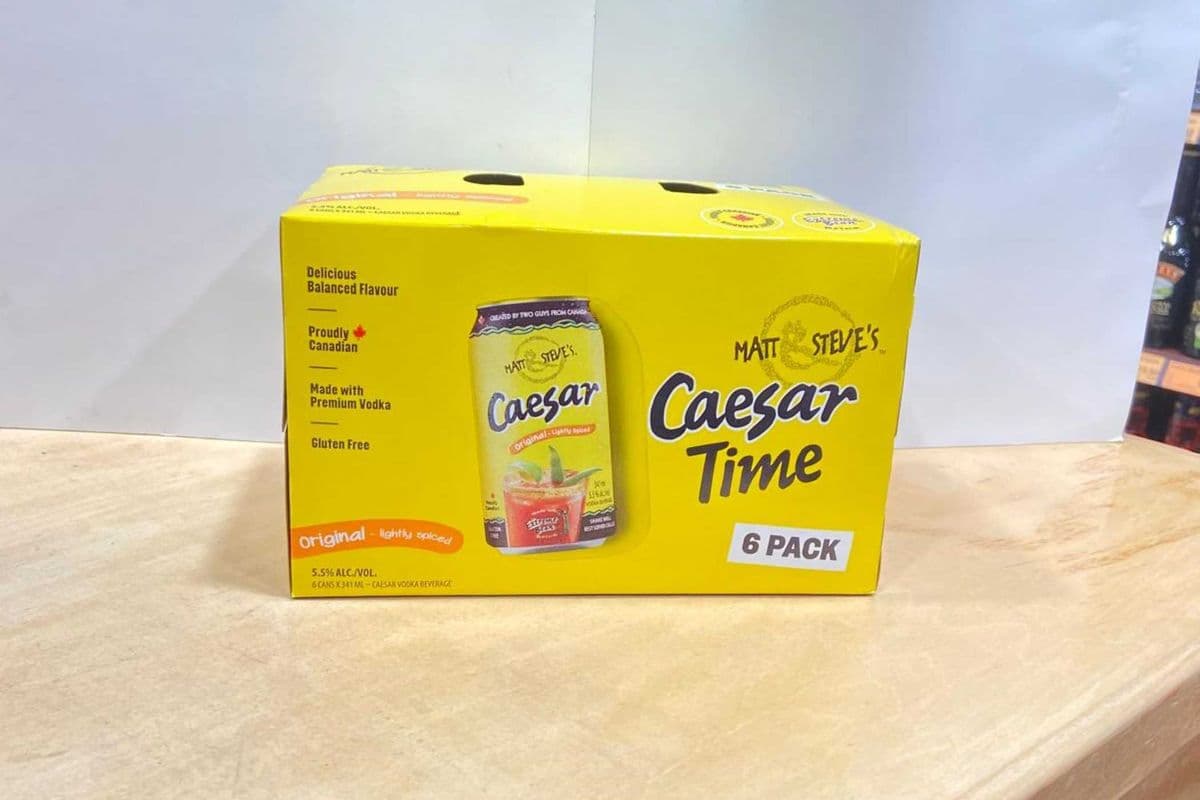MATT & STEVE'S ORIGINAL LIGHTLY SPICED 6 CAN (1 x 6X341 ML)