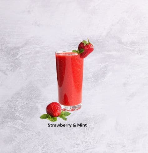 Strawberry-Mint Juice