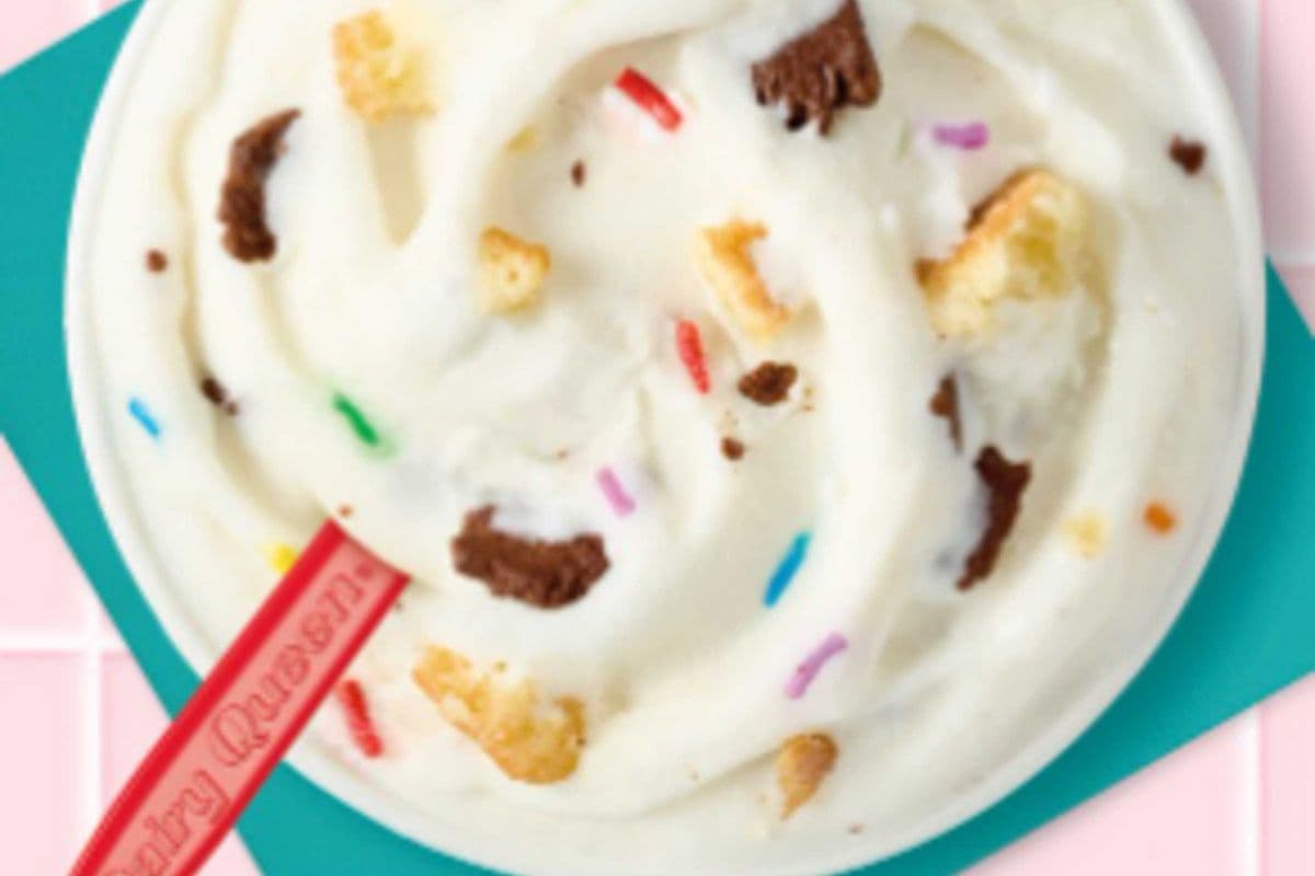 Choco Frosted Donut Blizzard® Treat