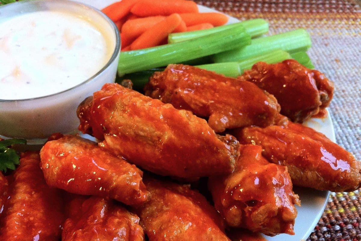 Buffalo Smoked Six Chicken Wings (6 pcs)
