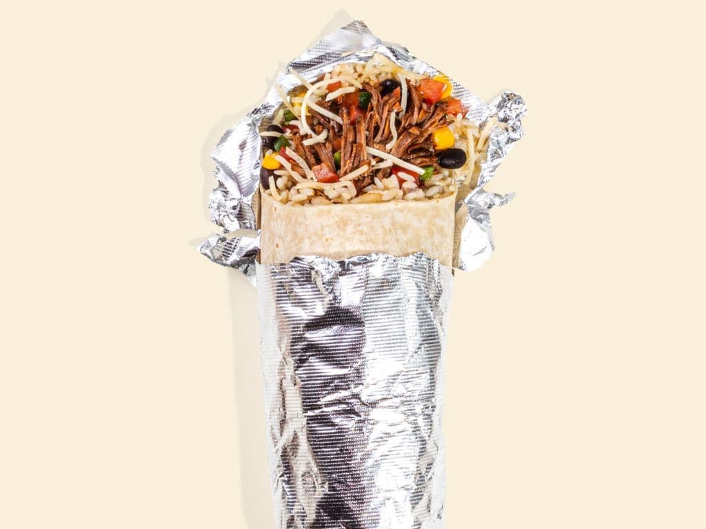 Beef Barbacoa Burrito