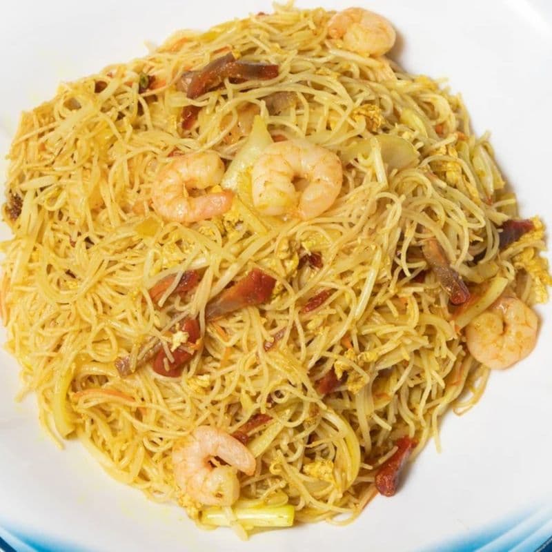 36. Singapore Style Rice Noodles星米