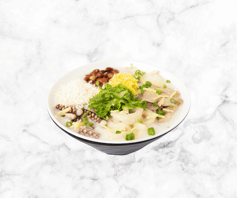 C5 Lai wan style assorted Congee / C5 艇仔粥