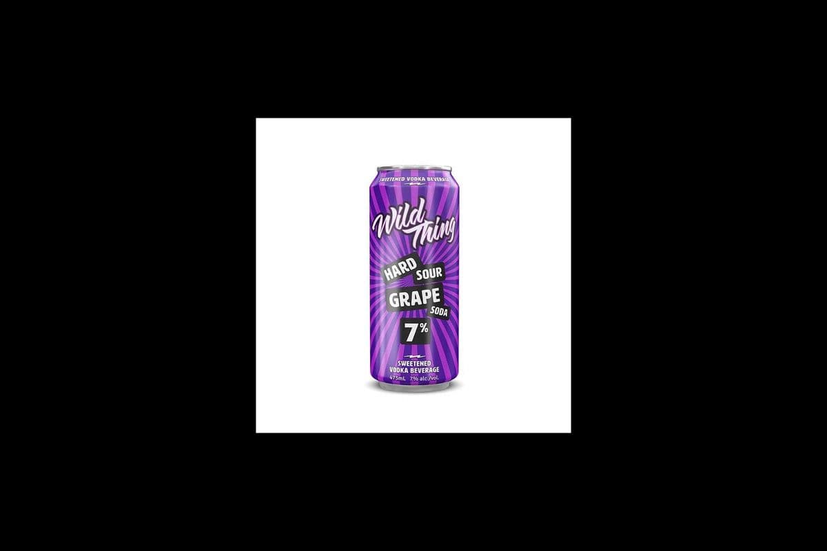 WILD THING HARD SOUR GRAPE (1 x 473ML)