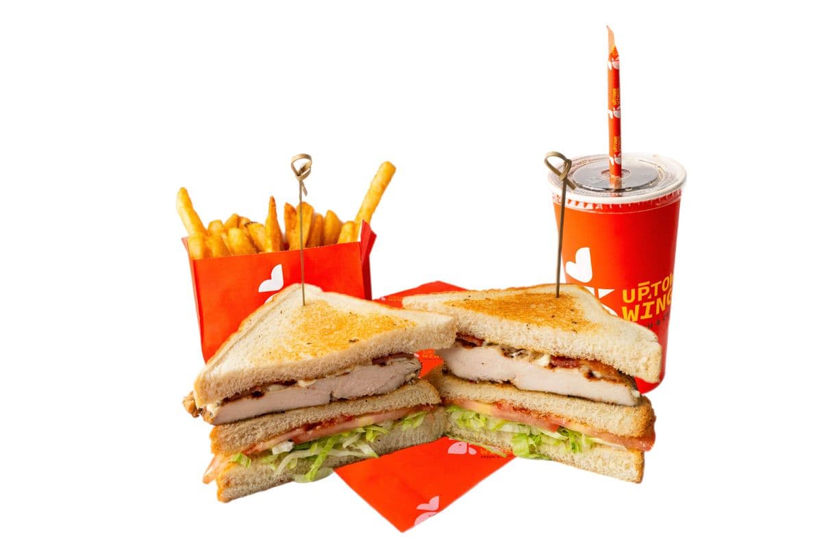 Chicken Club with Fries