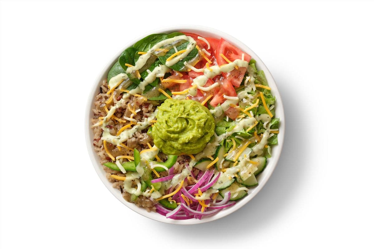 Green Goddess Veggie Rice Bowl (690 Cals)