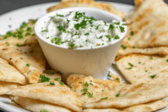 Pita and Tzatziki (3 oz)