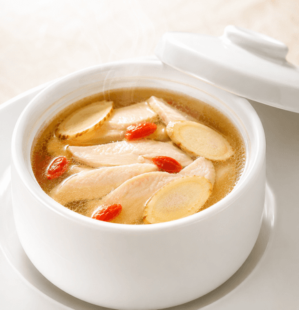 Ginseng Chicken Soup / 招牌参鸡汤(炖罐)