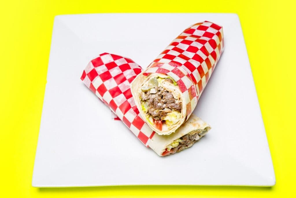 Beef Shawarma Wrap