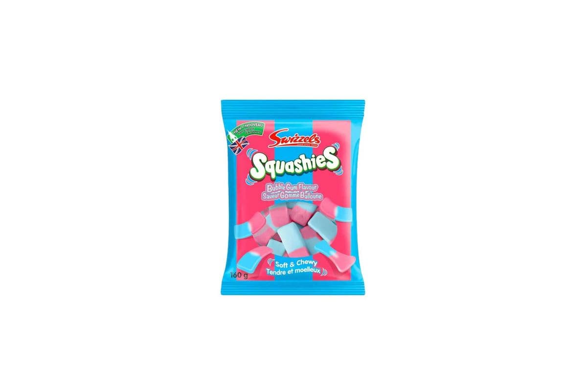 Squashies Bubblegum Flavour 160gm