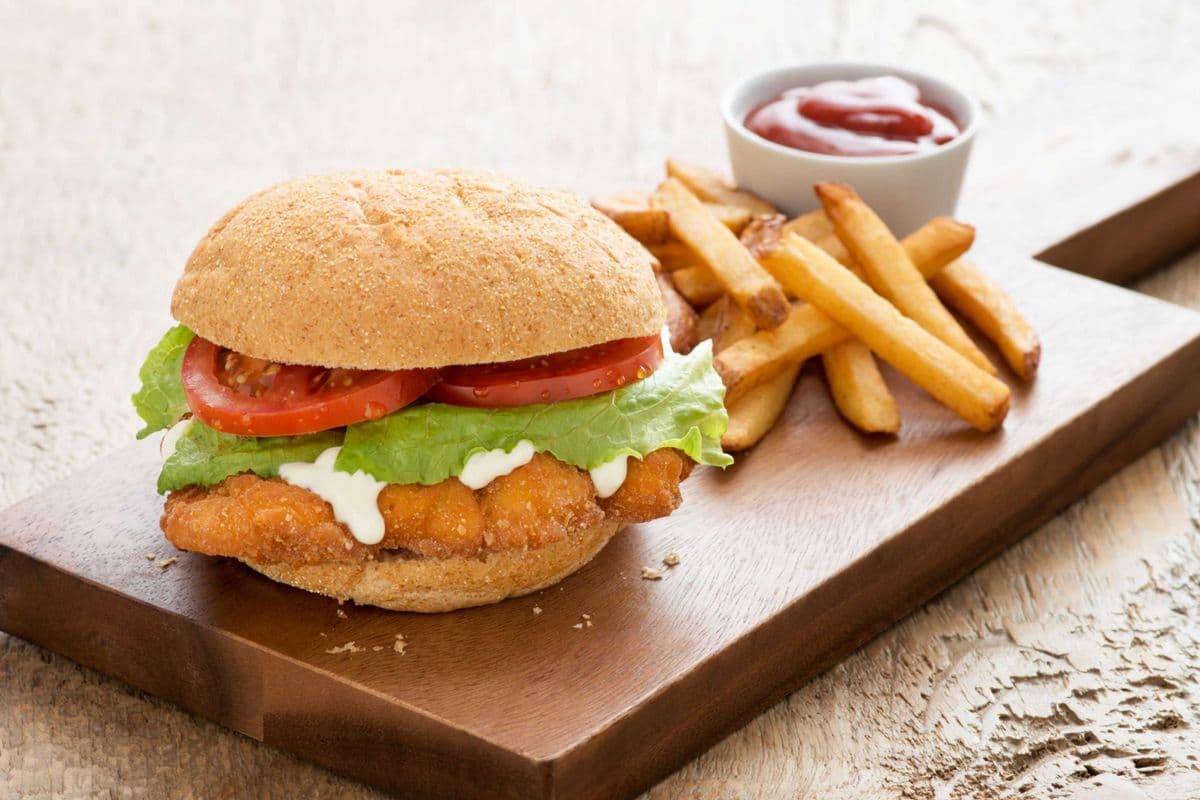 Crispy Chicken Burger