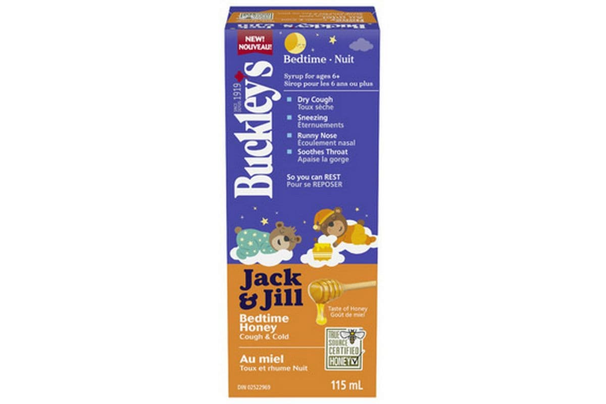 Buckley's Jack & Jill Cough and Cold Syrup Bedtime (115 ml)