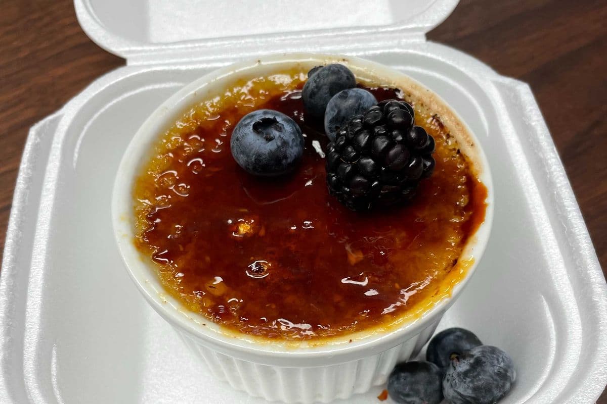Pineapple Crème Brûlée