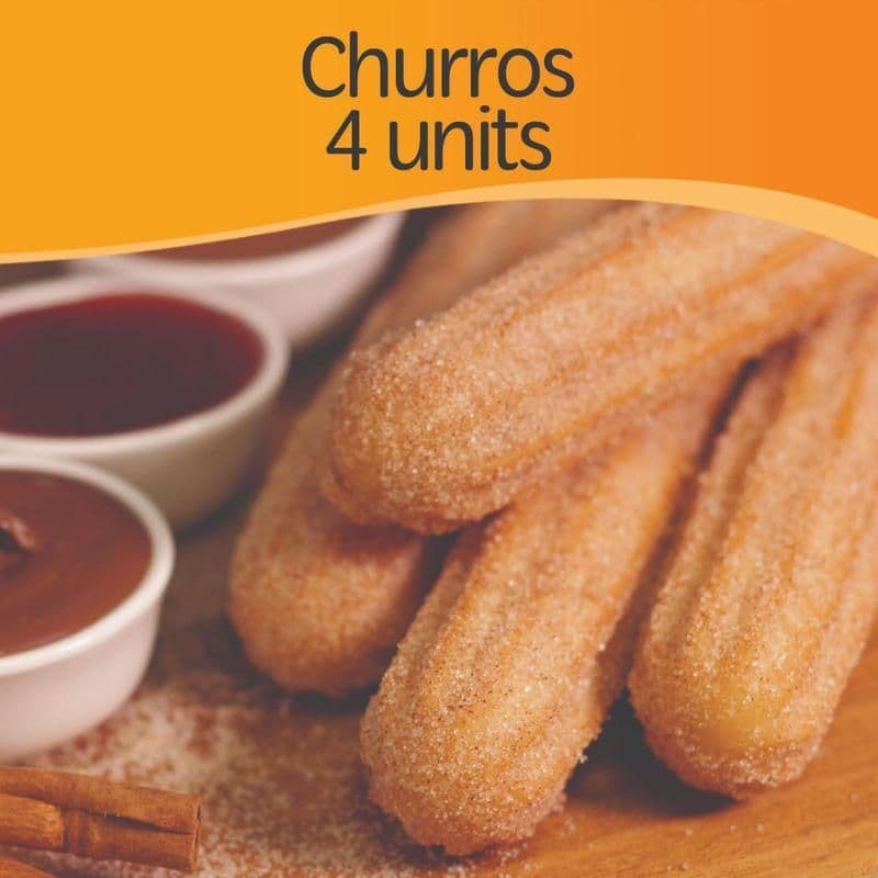 4 Jumbo Churros