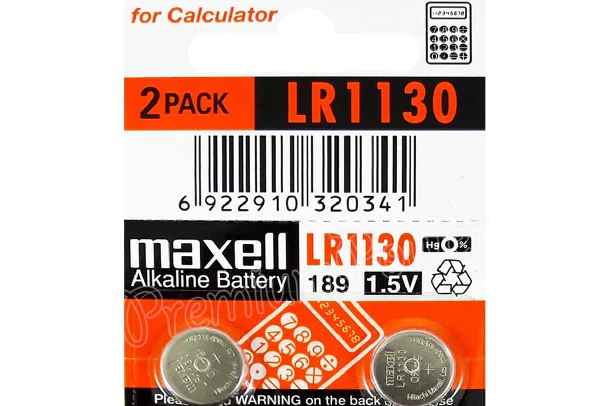 Maxell Alkaline Battery LR1130