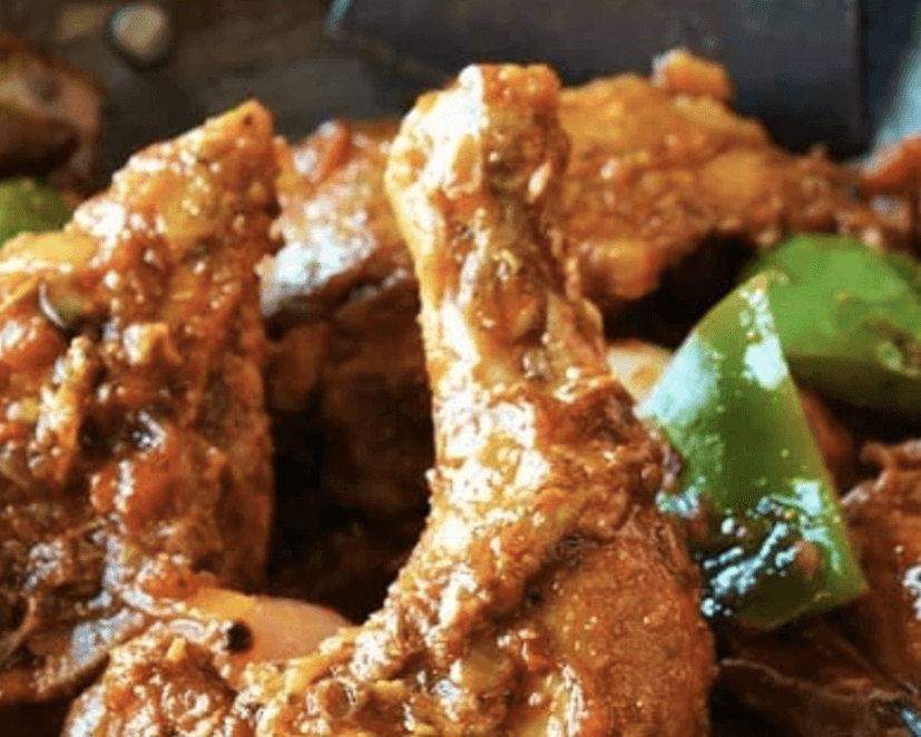 KADHAI CHICKEN - FULL (WITH BONES)