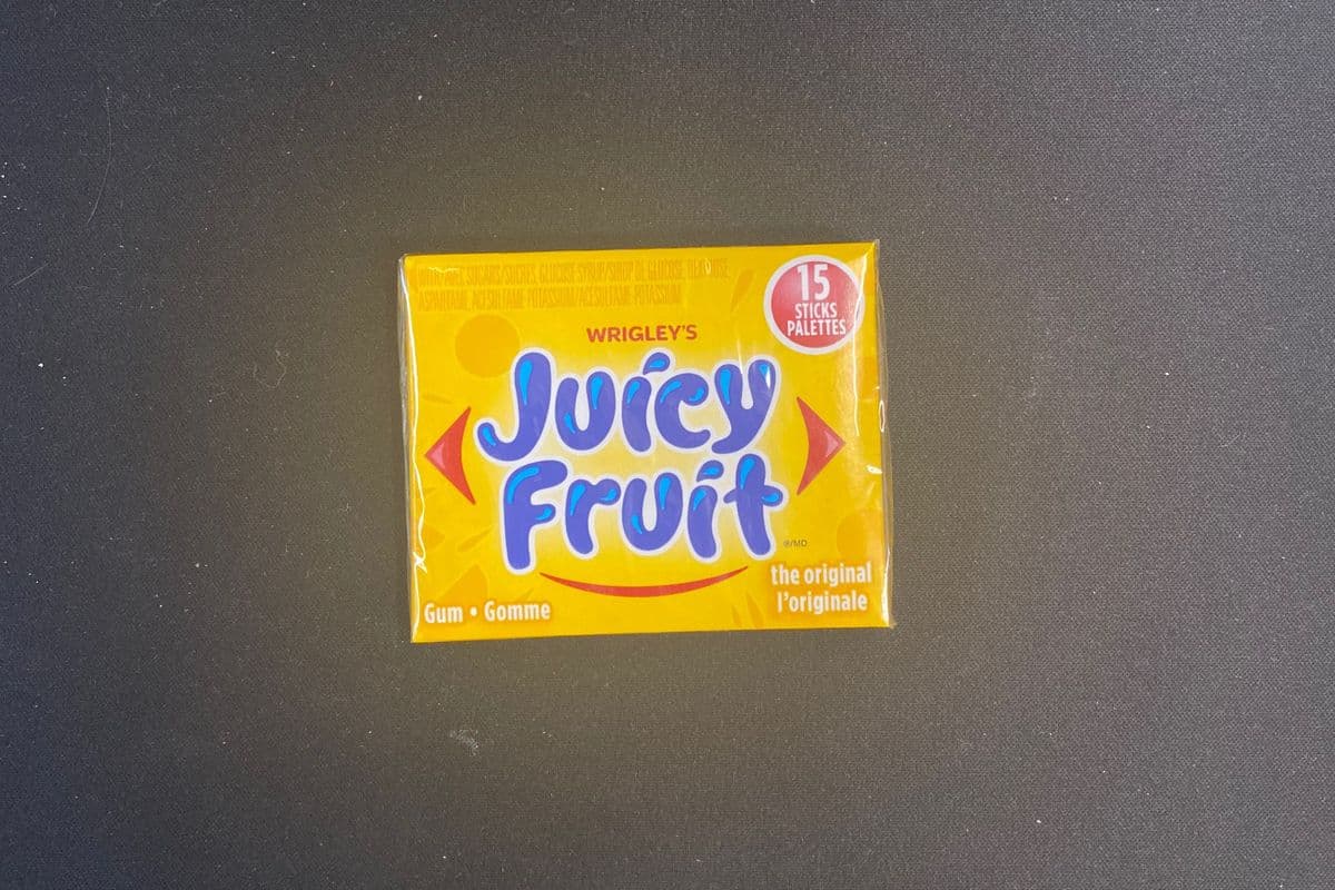 Juicy Fruit Originale Gomme / Original Gum (15 Sticks)