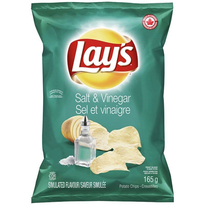 Lays Salt and Vinegar bag (235 g)