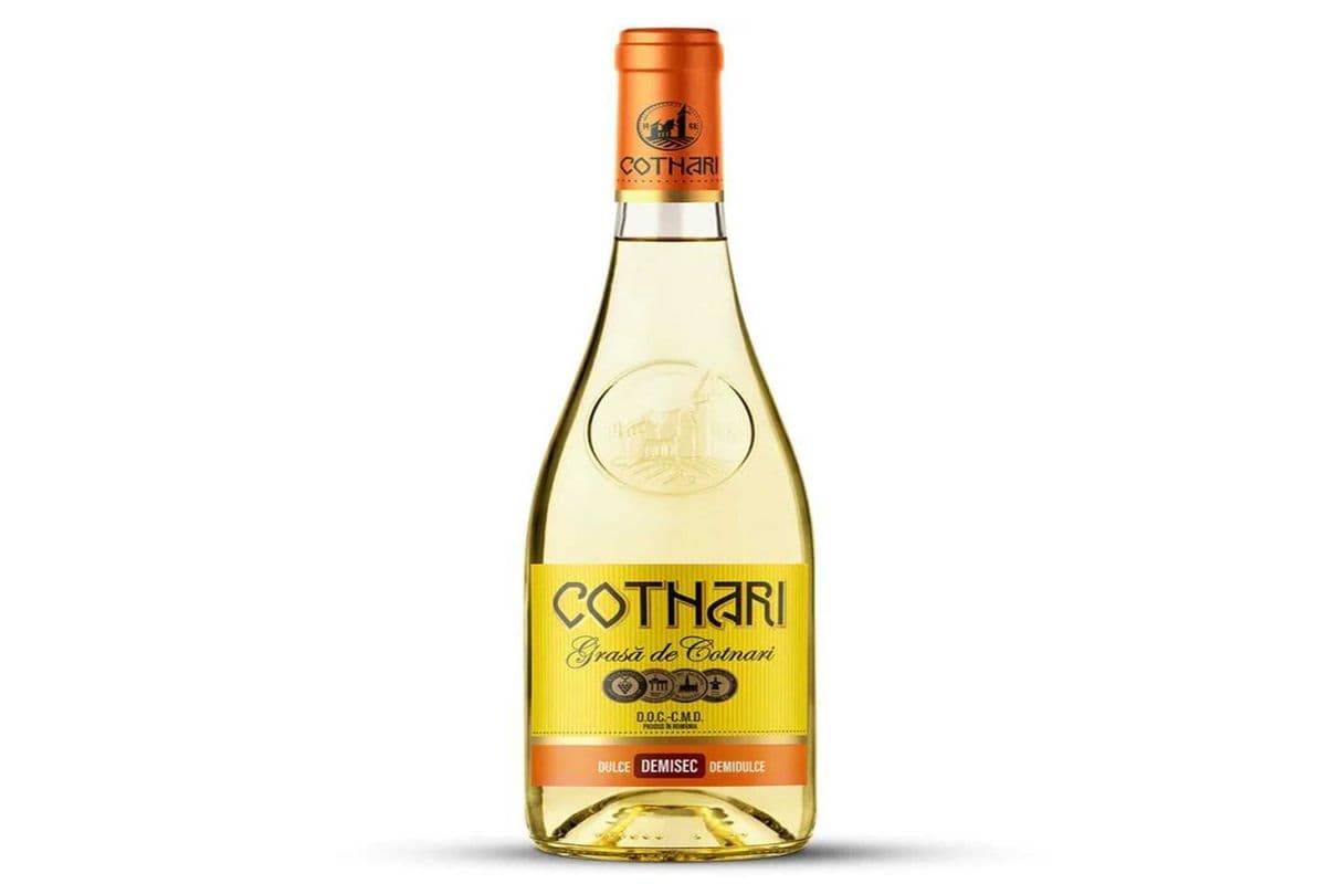COTNARI GRASA DE COTNARI ALB DEMISEC 750 ML (1 x 750 ML)
