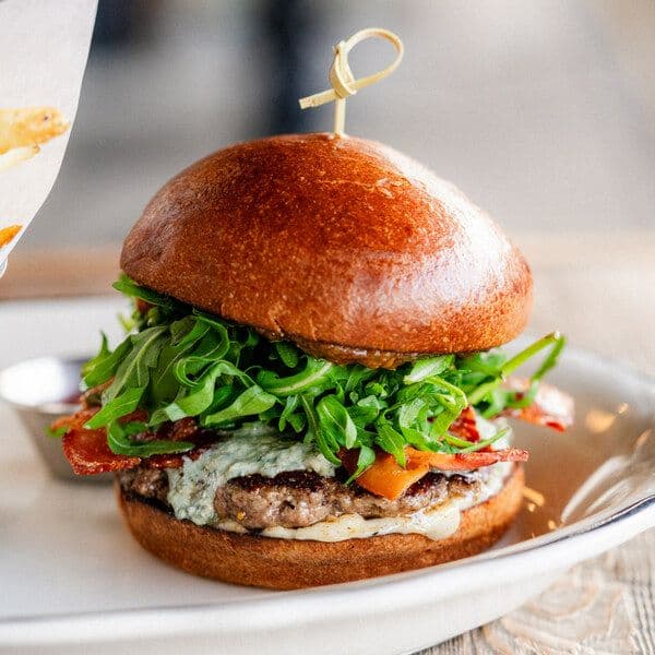 BACON BLUE CHEESE BURGER *NEW*